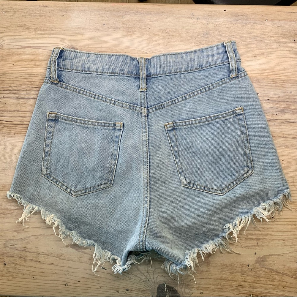 Wild Fable Highest Rise Button Fly Jean Shorts - Picture 2 of 10